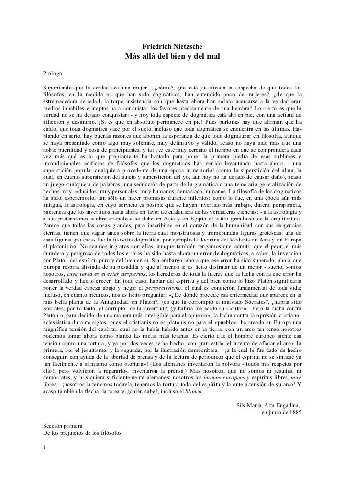 Friedrich Nietzsche Ms All Del Bien Y Del Mal La | friedrich nietzsche m 225 s all 225 del bien y del mal Friedrich Nietzsche Ms All Del Bien Y Del Mal La | friedrich nietzsche m 225 s all 225 del bien y del mal