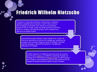 Friedrich Wilhelm Nietzsche