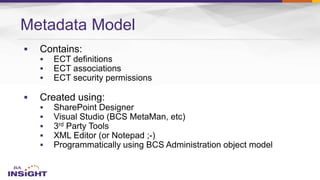 Metadata Model










 