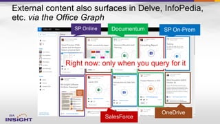 Right now: only when you query for it
 