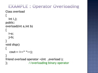 Friend functions | PPTX
