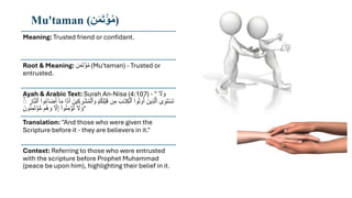 Types of friends and mentioned in quran | PDF