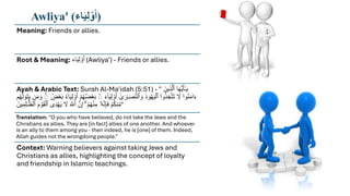 Types of friends and mentioned in quran | PDF
