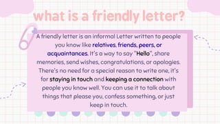How to Write a Friendly Letter Step by Step Easily | PDF