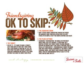 Happy Friendsgiving! 