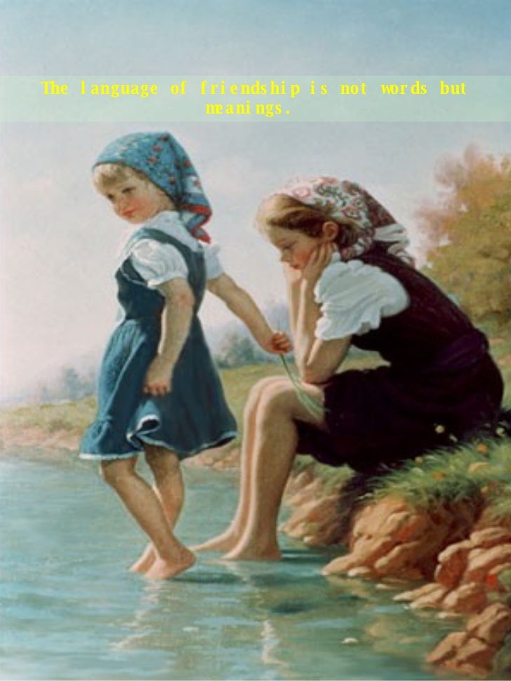 Friendship Paintings life-is-partly-what-we-make-it-and-partly-what-it-is-made-by-the