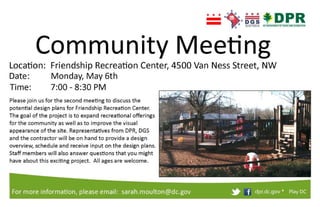 Friendship Community Meeting