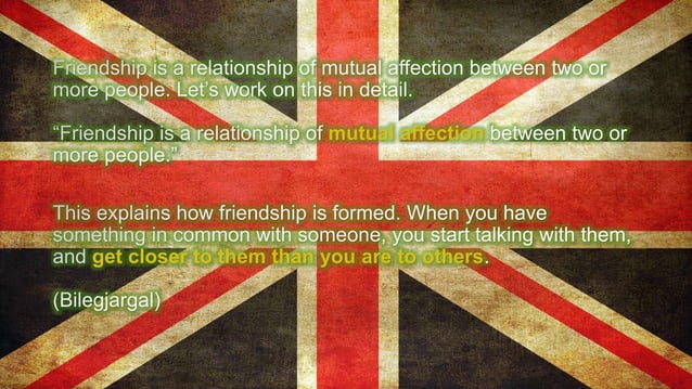 Friendship rules | PPTX