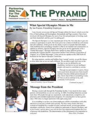 Friendship's The Pyramid Vol 1, Issue 2