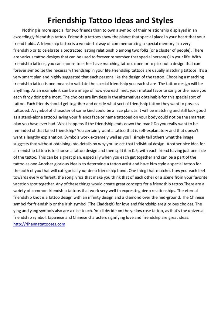 Special Tattoo Ideas