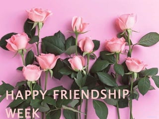 HAPPY FRIENDSHIP WEEK Nidokidos 