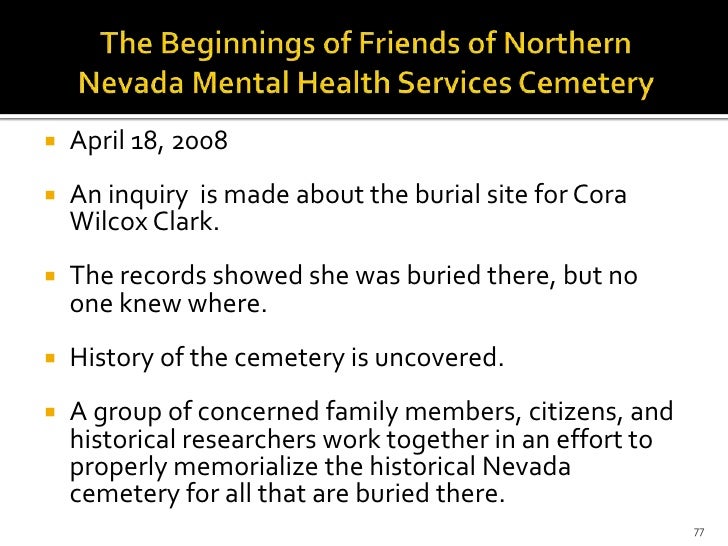 Northern Nevada Adult Mental Health Services 54