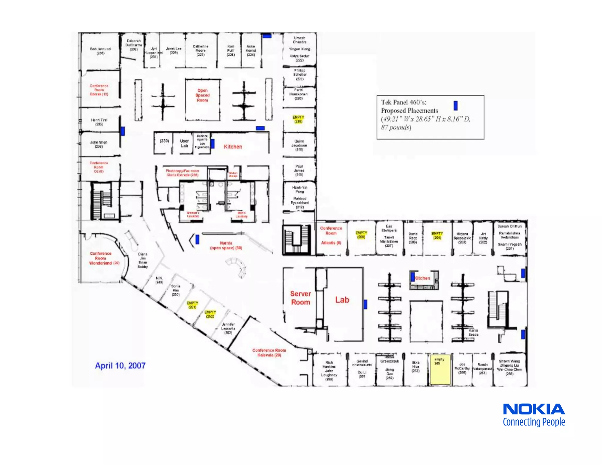 Friendsters At Work: Displaying Social Media Streams in the Workplace
