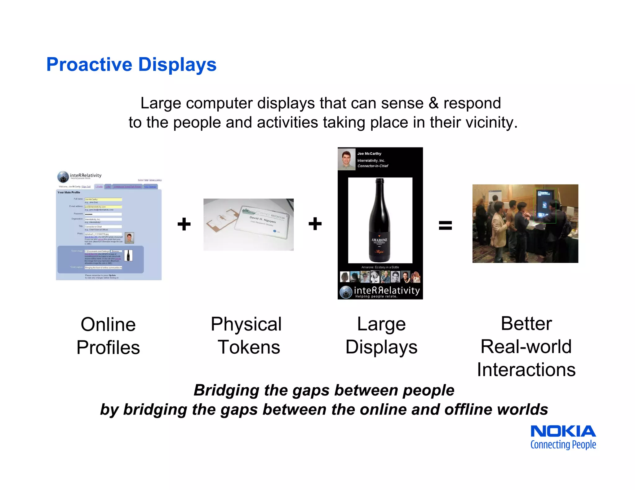 Friendsters At Work: Displaying Social Media Streams in the Workplace