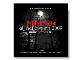Fright Night: Event Advertisement