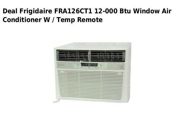 frigidaire window air conditioner