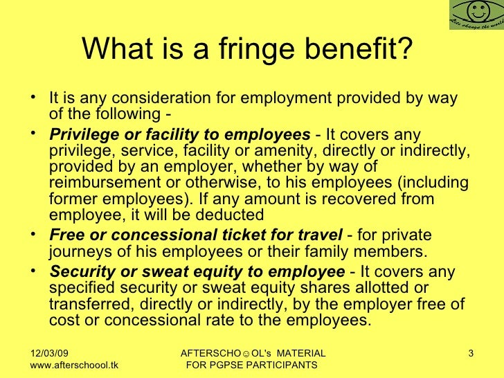 Fringe Benefits Reduce Employer Tax Rebatable