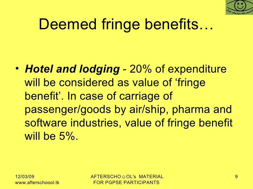 Fringe Benefits Tax