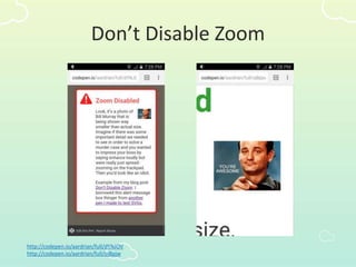 Don’t Disable Zoom
http://codepen.io/aardrian/full/dYNJOV
http://codepen.io/aardrian/full/ojBpjw
 