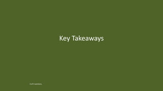 Key Takeaways
3 of 3 sections.
 