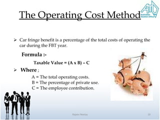 Fringe Benefits Tax Rajeev Final | PPT
