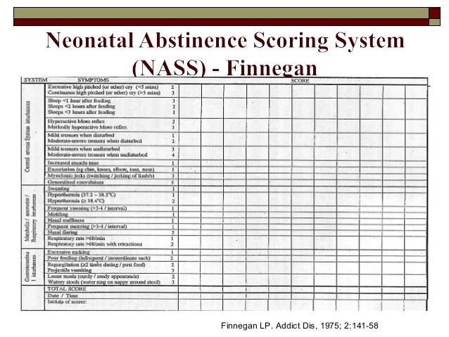 intrauterine drug exposure and the management of neonatal abstinence syndrome 17 638
