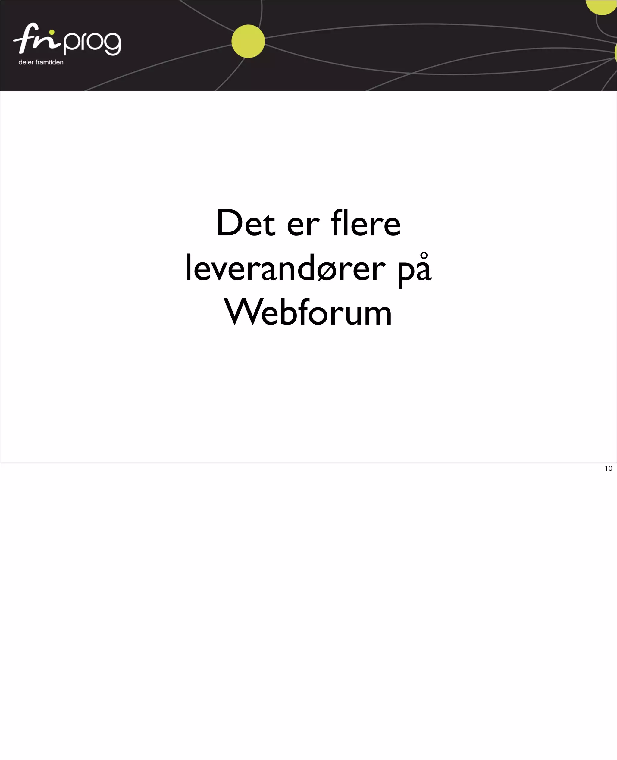 Fri Programvare for web