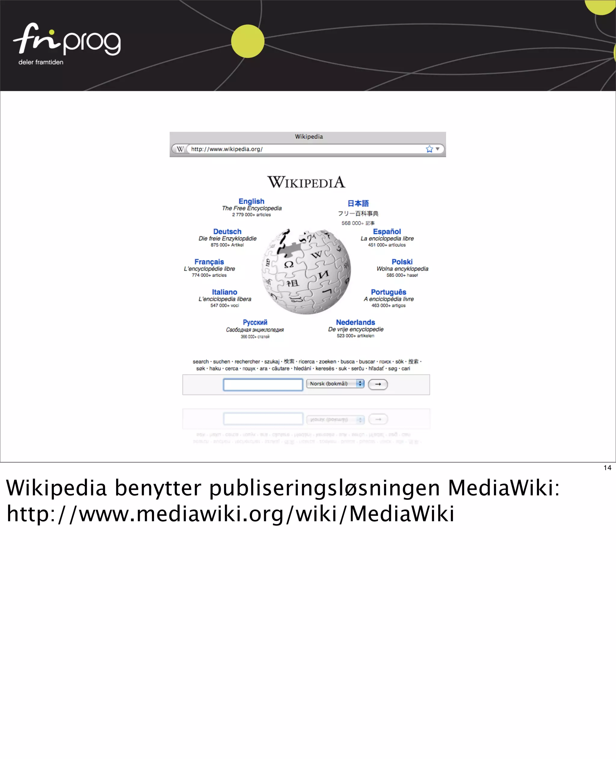 Fri Programvare for web