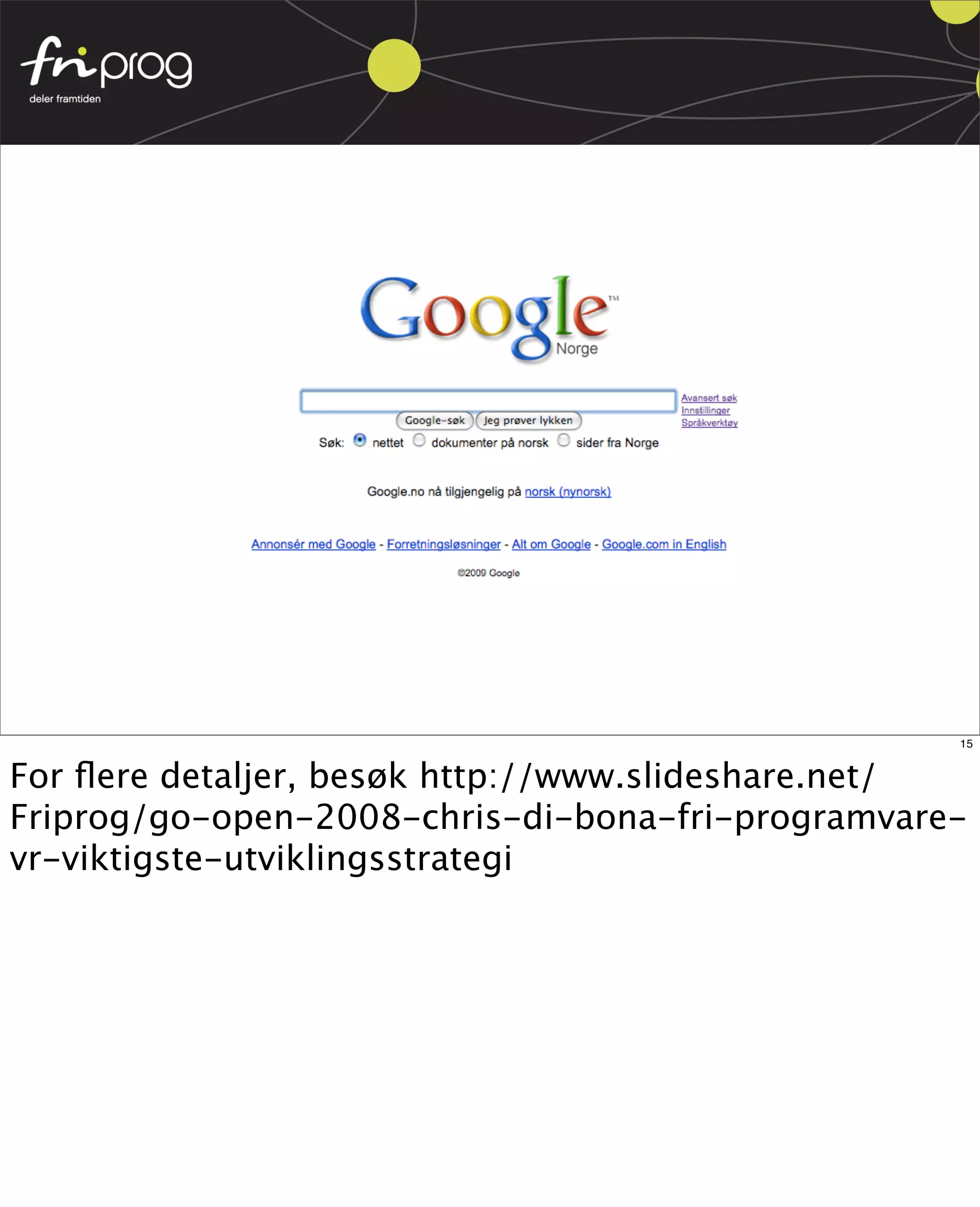 Fri Programvare for web