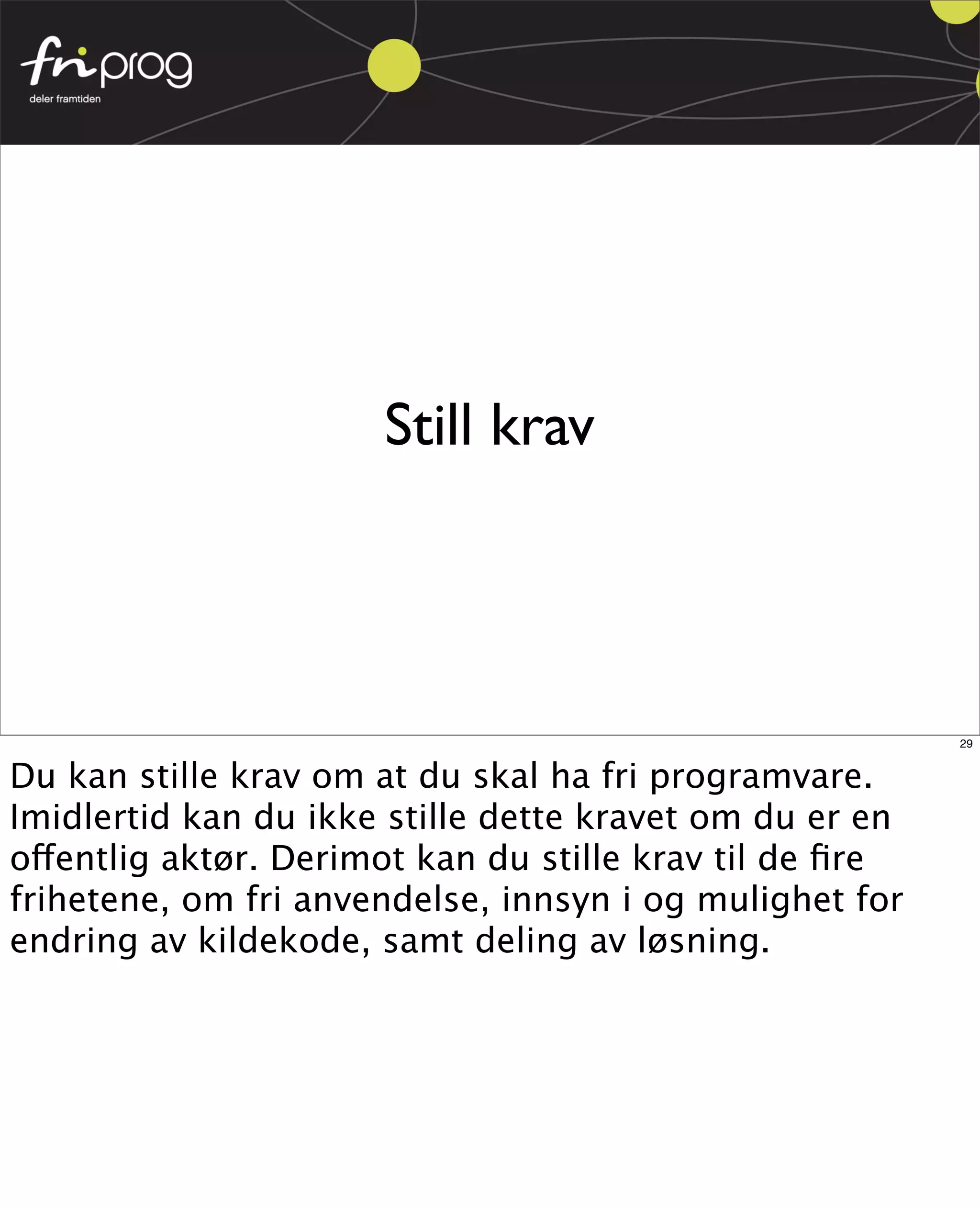 Fri Programvare for web