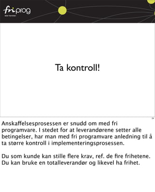 Fri Programvare for web