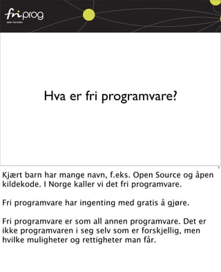 Fri Programvare for web