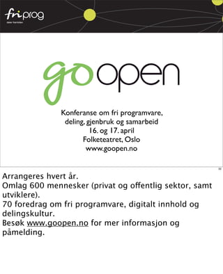 Fri Programvare for web