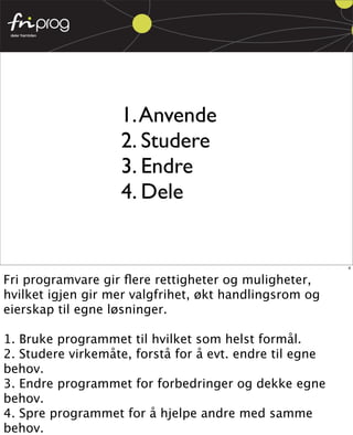 Fri Programvare for web