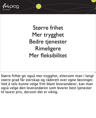 Fri Programvare for web