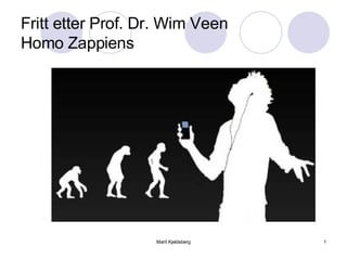 Fritt etter Prof. Dr. Wim Veen Homo Zappiens 