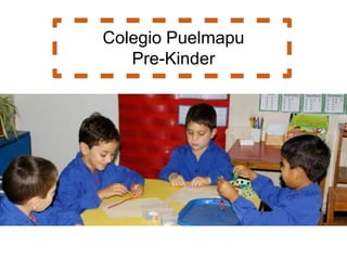 Colegio Puelmapu
   Pre-Kinder
 