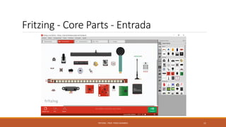 Fritzing - Core Parts - Entrada
FRITZING - PROF. PEREZ SANABRIA 11
 