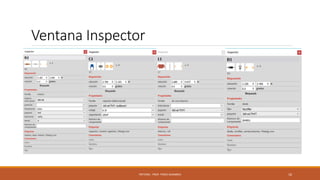Ventana Inspector
FRITZING - PROF. PEREZ SANABRIA 16
 