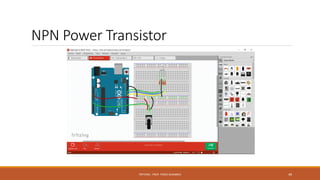 NPN Power Transistor
FRITZING - PROF. PEREZ SANABRIA 49
 