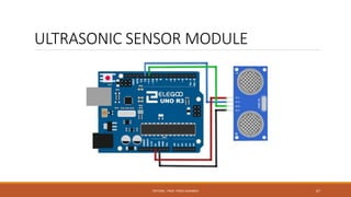ULTRASONIC SENSOR MODULE
FRITZING - PROF. PEREZ SANABRIA 67
 