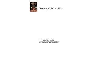 Metropolis  (1927) 