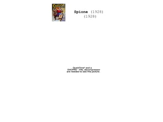 Spione  (1928) (1928) 