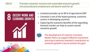 Overview of Livestock Contributions to the Sustainable Development Goals