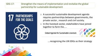 Overview of Livestock Contributions to the Sustainable Development Goals