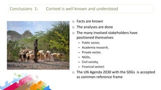Overview of Livestock Contributions to the Sustainable Development Goals