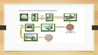 Fortified Rice Kernels presentation on processing | PPTX