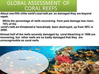 Frm 607 threats to coral reef b9 copy | PPTX