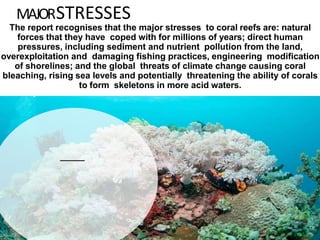Frm 607 threats to coral reef b9 copy | PPTX