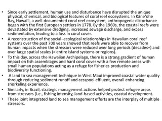 Frm 607 threats to coral reef b9 copy | PPTX